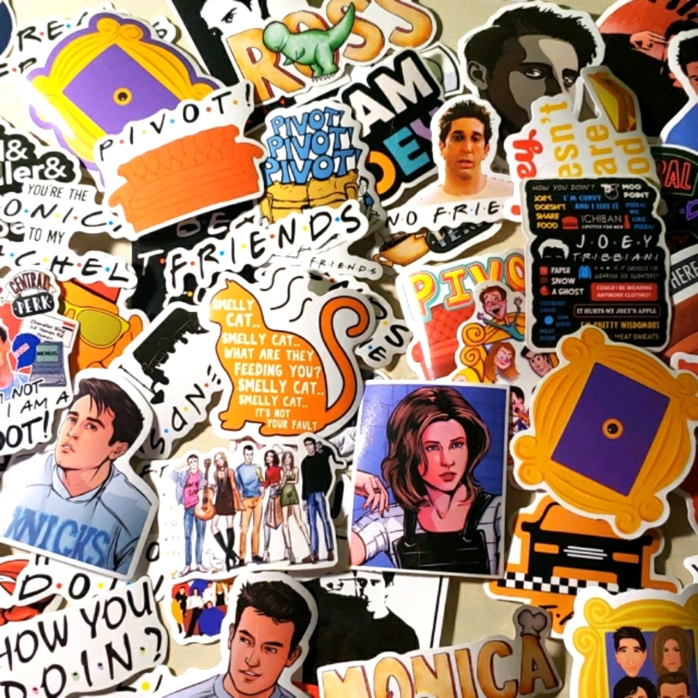 FRIENDS Themed Sticker Pack